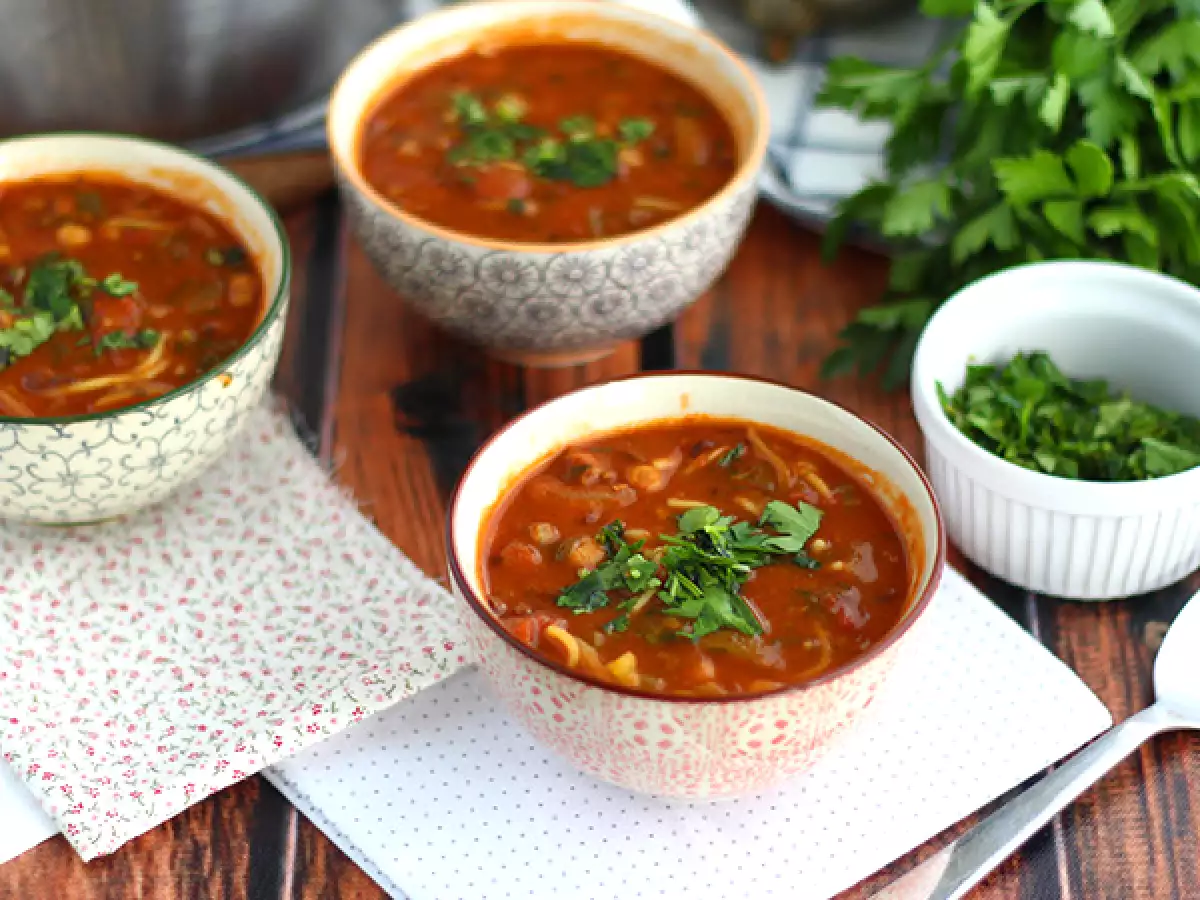 Sup Harira, mudah dan harum - foto 3