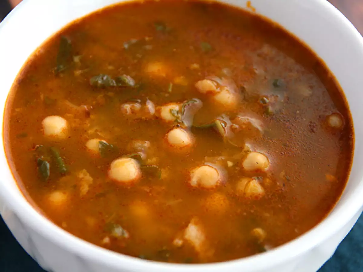 Sup Kacang Arab dan Bayam - foto 4