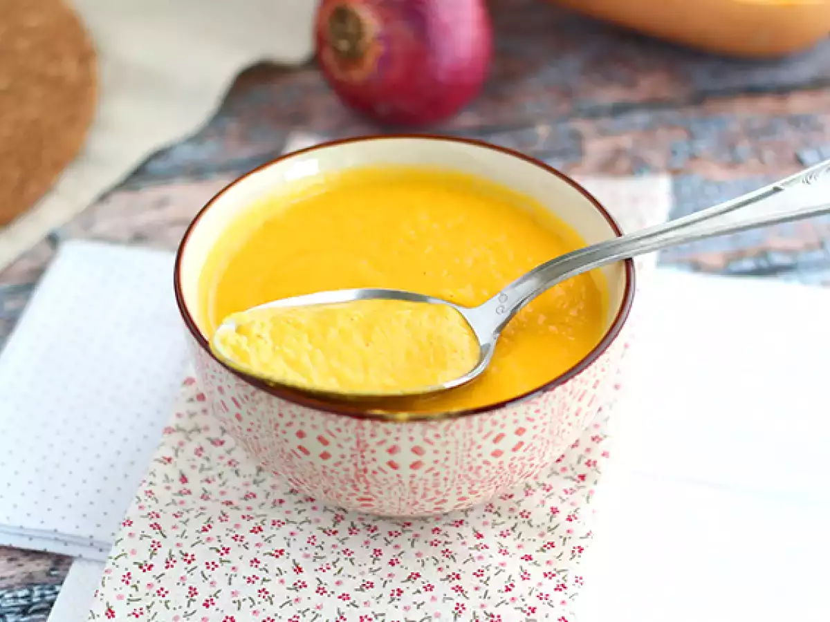 Sup Krim Labu Butternut yang Mudah dan Anti Gagal - foto 3