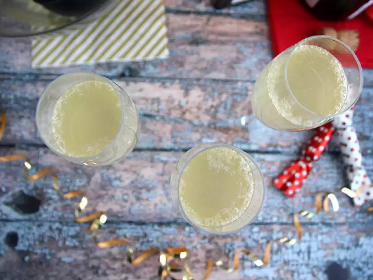Sup sampanye, koktail yang meriah - foto 3