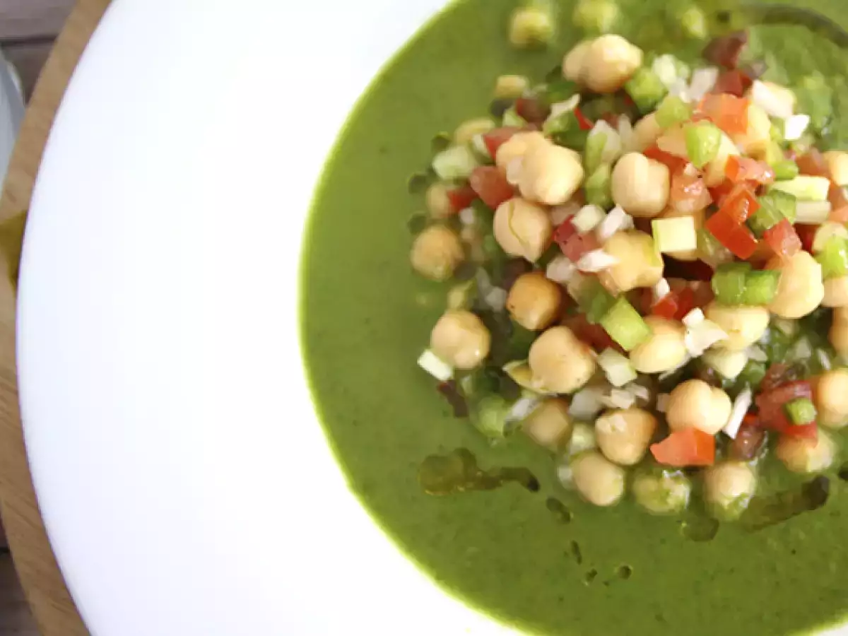 Sup selada dan salad buncis - foto 2