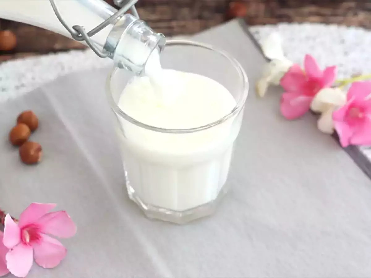 Susu almond buatan sendiri - foto 2