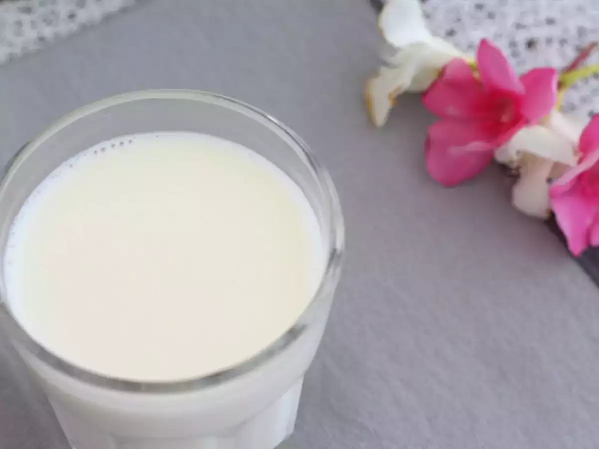 Susu almond buatan sendiri - foto 4