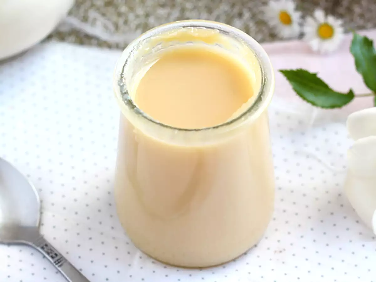 Susu kental manis buatan sendiri yang mudah - foto 3