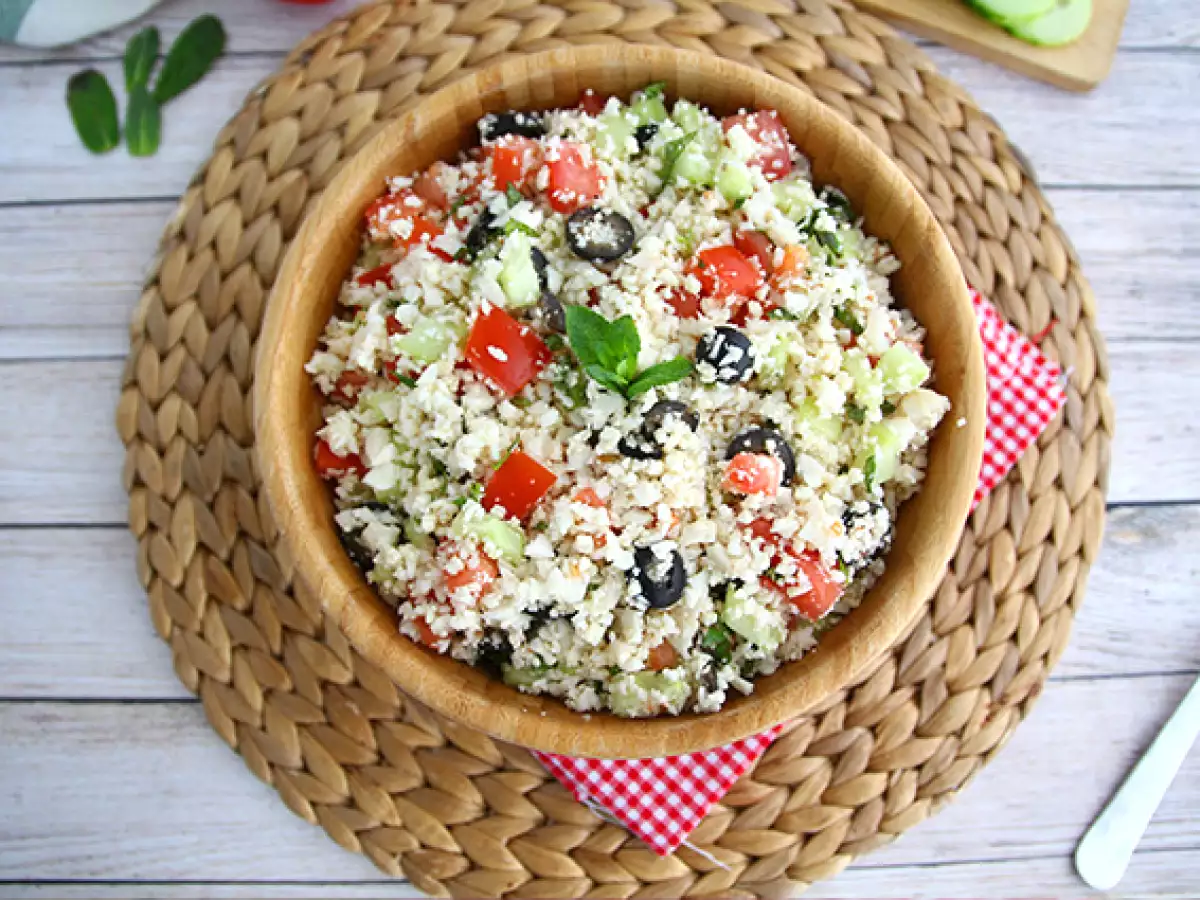 Tabbouleh Kembang Kol 100% Sayuran
