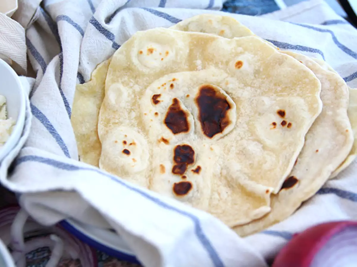 Taco vegetarian dengan lentil - foto 5