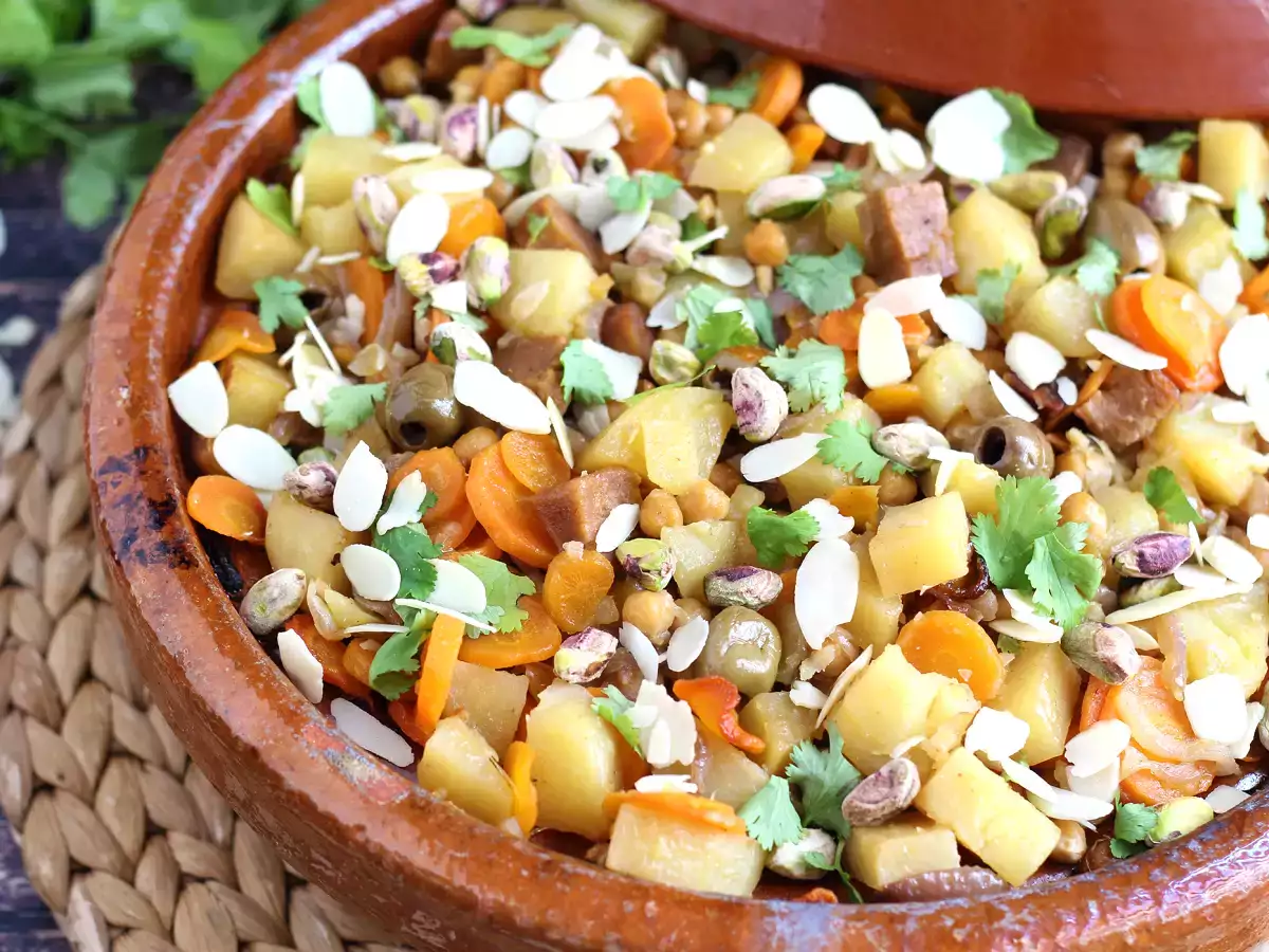 Tagine vegetarian (masak seitan bersama kami!) - foto 2