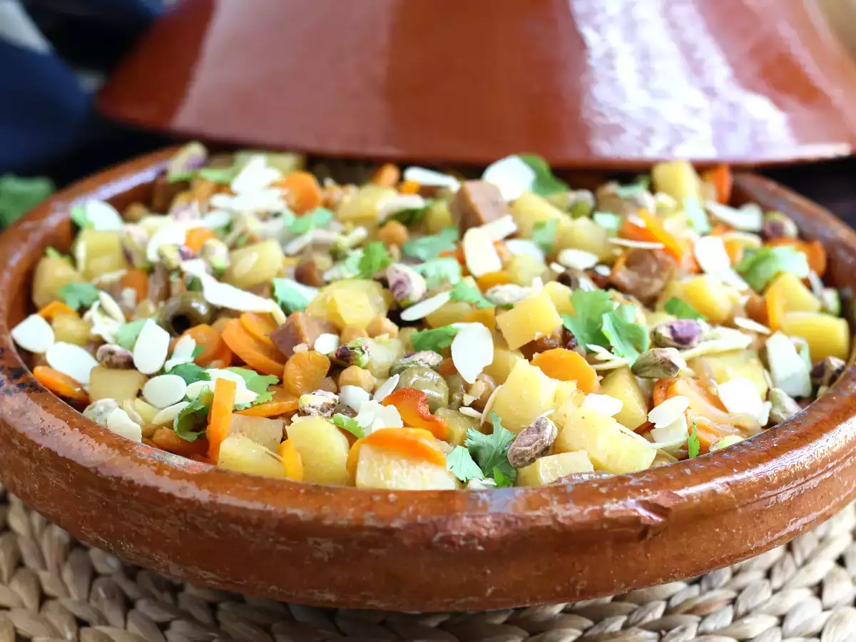 Tagine vegetarian (masak seitan bersama kami!) - foto 3