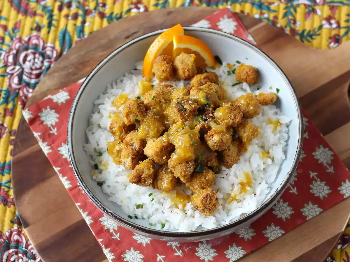 Tahu renyah saus jeruk - foto 2