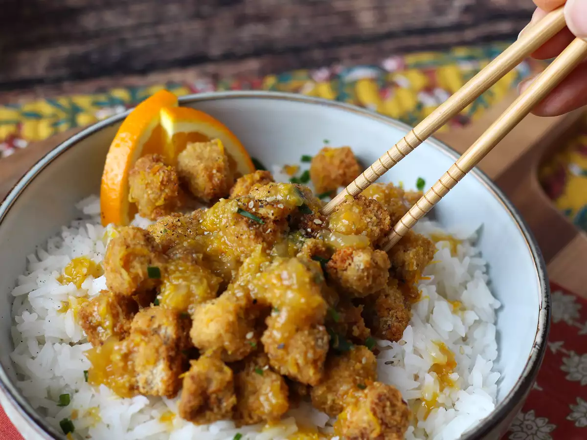 Tahu renyah saus jeruk - foto 5