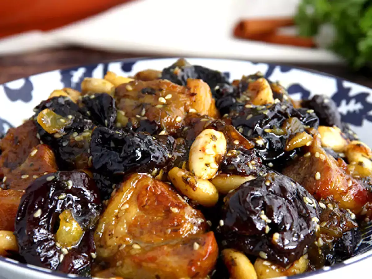 Tajine domba dengan plum (langkah-langkah dan video) - foto 3