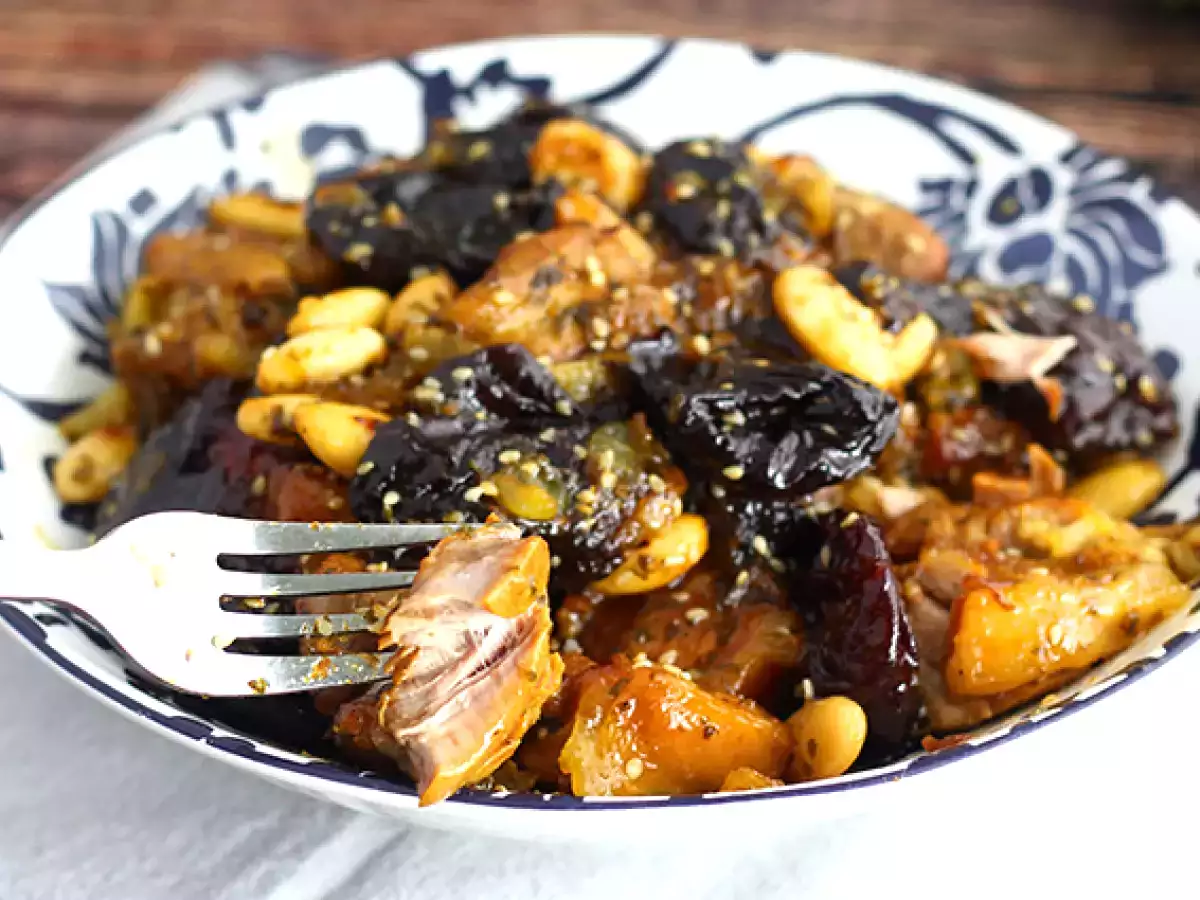 Tajine domba dengan plum (langkah-langkah dan video) - foto 4