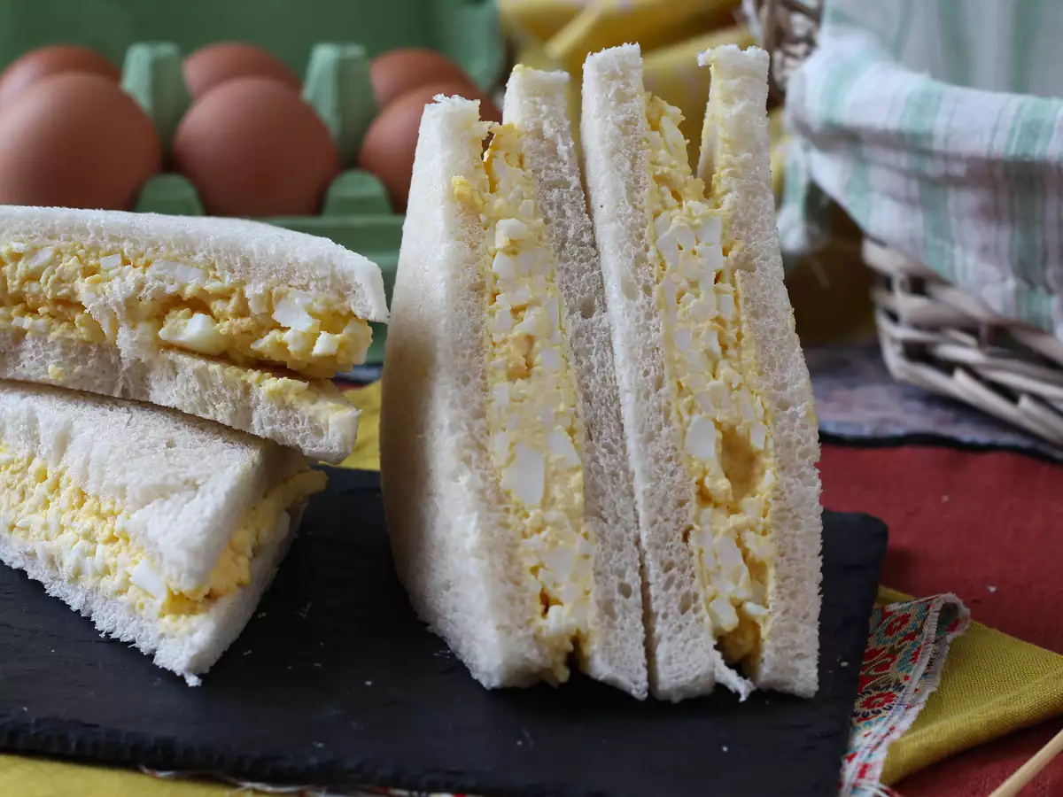 Tamago sando: sandwich telur Jepang terkenal yang bisa ditemukan di konbini! - foto 2
