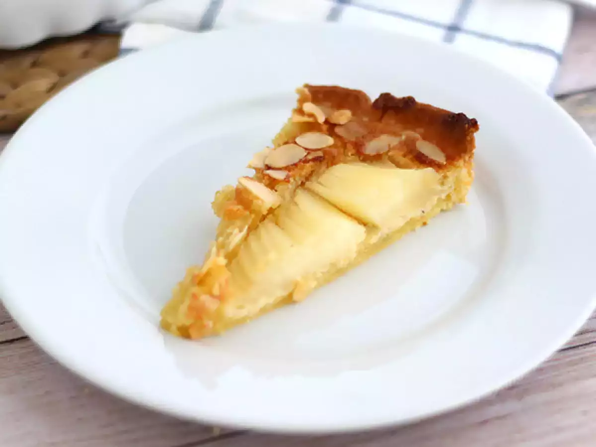 Tart almond dan pir, atau Bourdaloue yang terkenal - foto 3