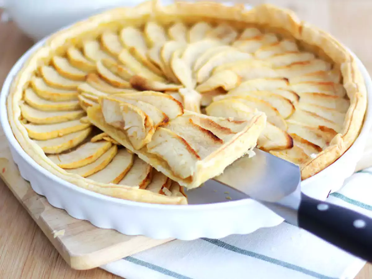 Tart apel, resep klasik - foto 2