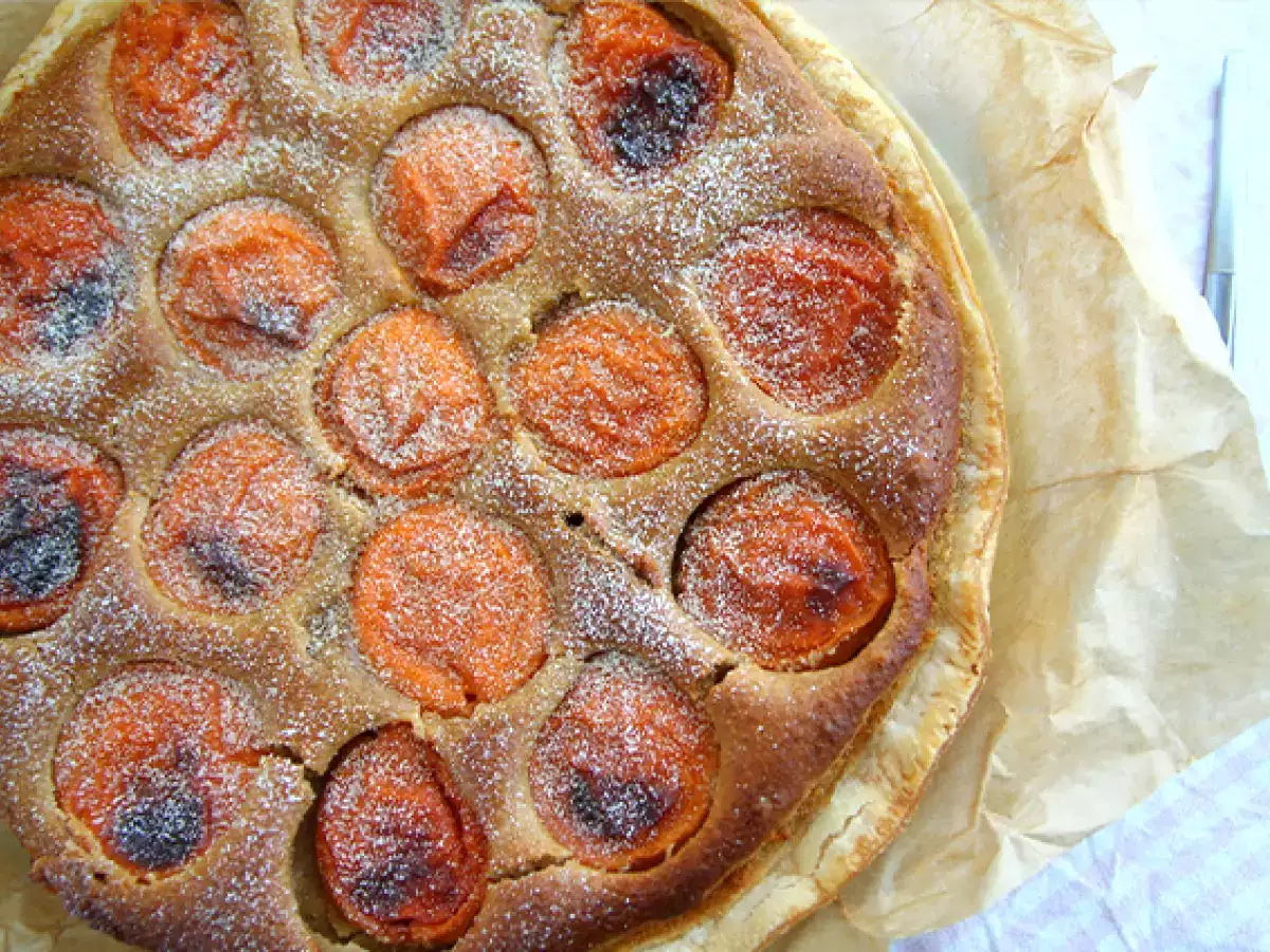 Tart aprikot bebas gluten - foto 4