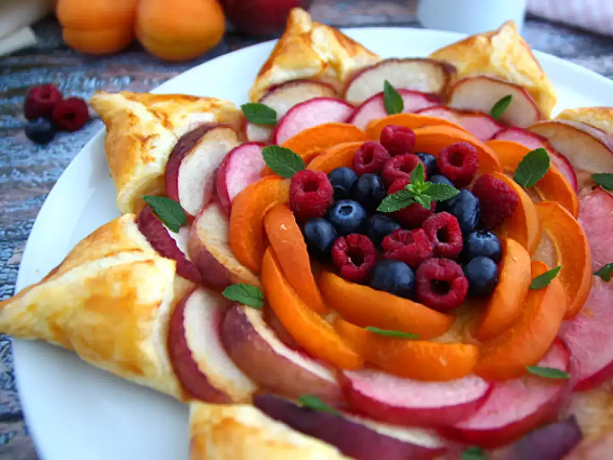 Tart bintang buah - foto 3
