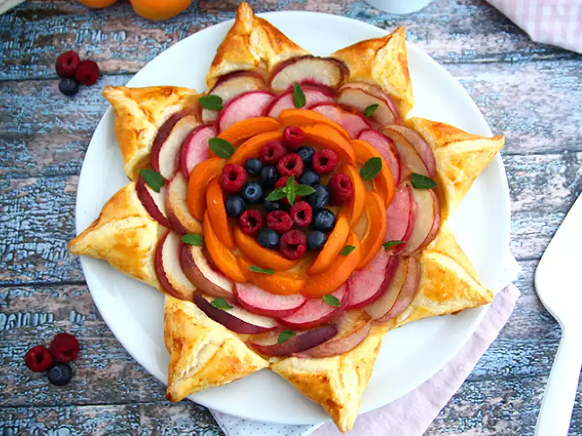 Tart bintang buah - foto 4