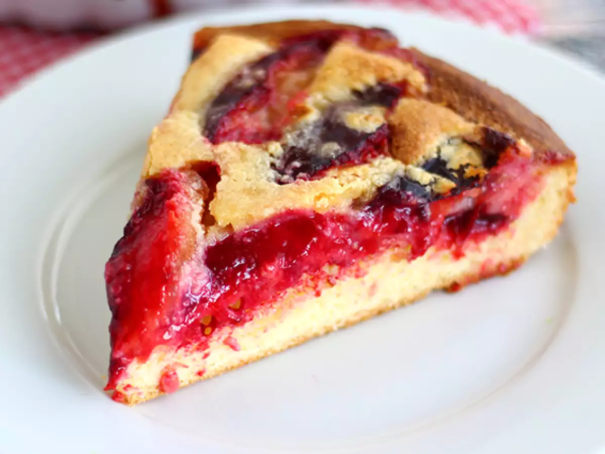 Tart Brioche dengan Plum - foto 4