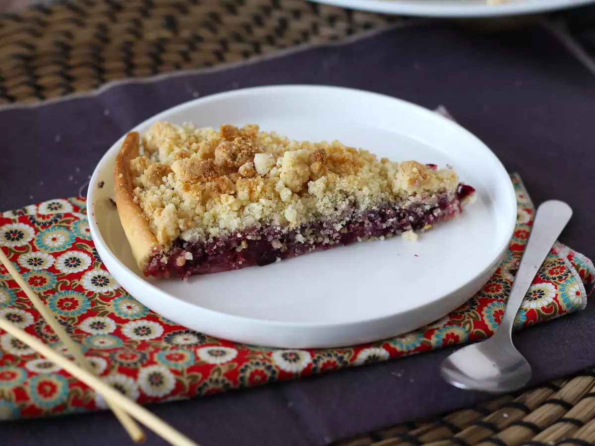 Tart Crumble Praktis dengan Buah Beri - foto 2