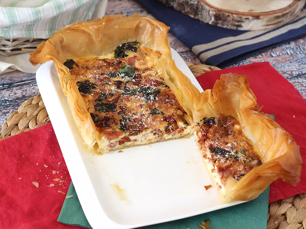 Tart filo ala Italia yang praktis - foto 4
