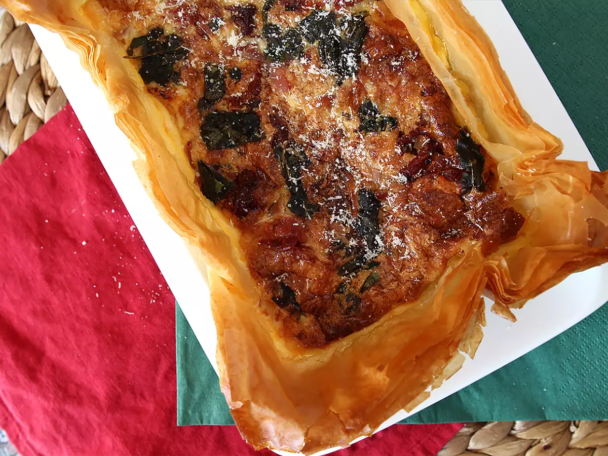 Tart filo ala Italia yang praktis - foto 5