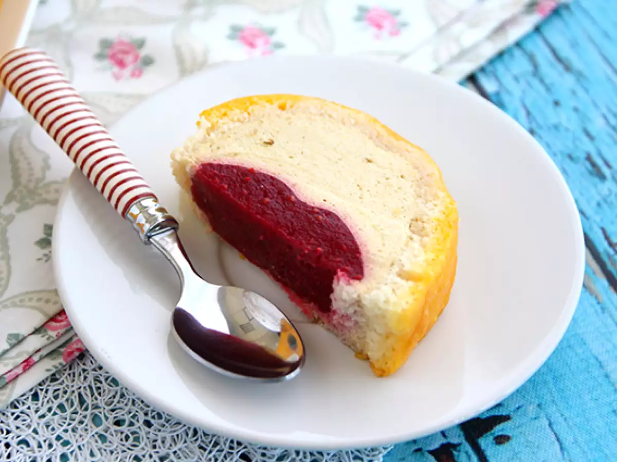 Tart mangga dan raspberry - foto 3