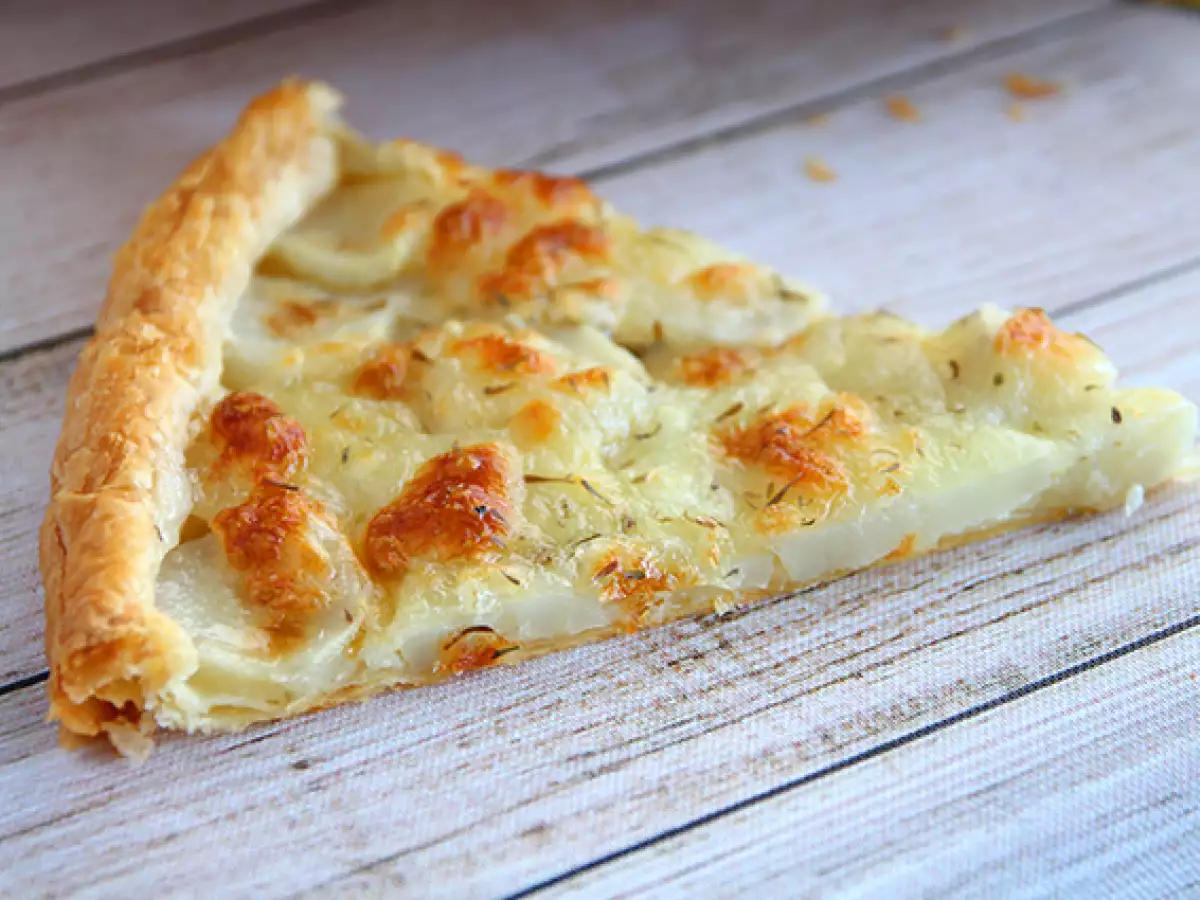 Tart Pastry dengan Umbi Artichoke Yerusalem - foto 4