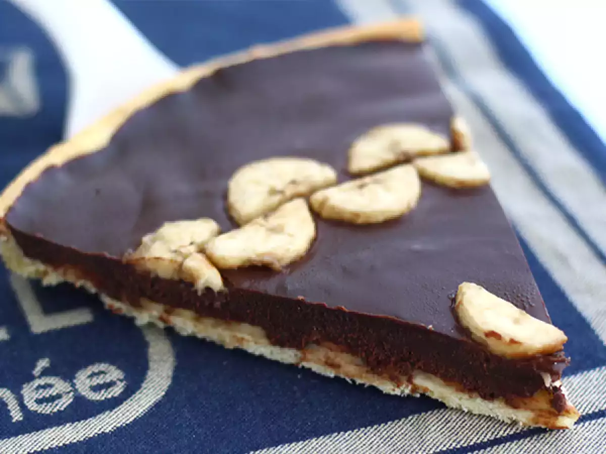 Tart Pisang Cokelat (Langkah demi Langkah) - foto 3