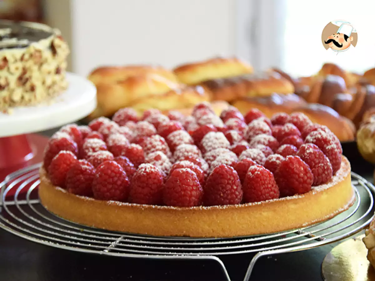Tart Raspberry Sederhana dan Cepat - foto 2