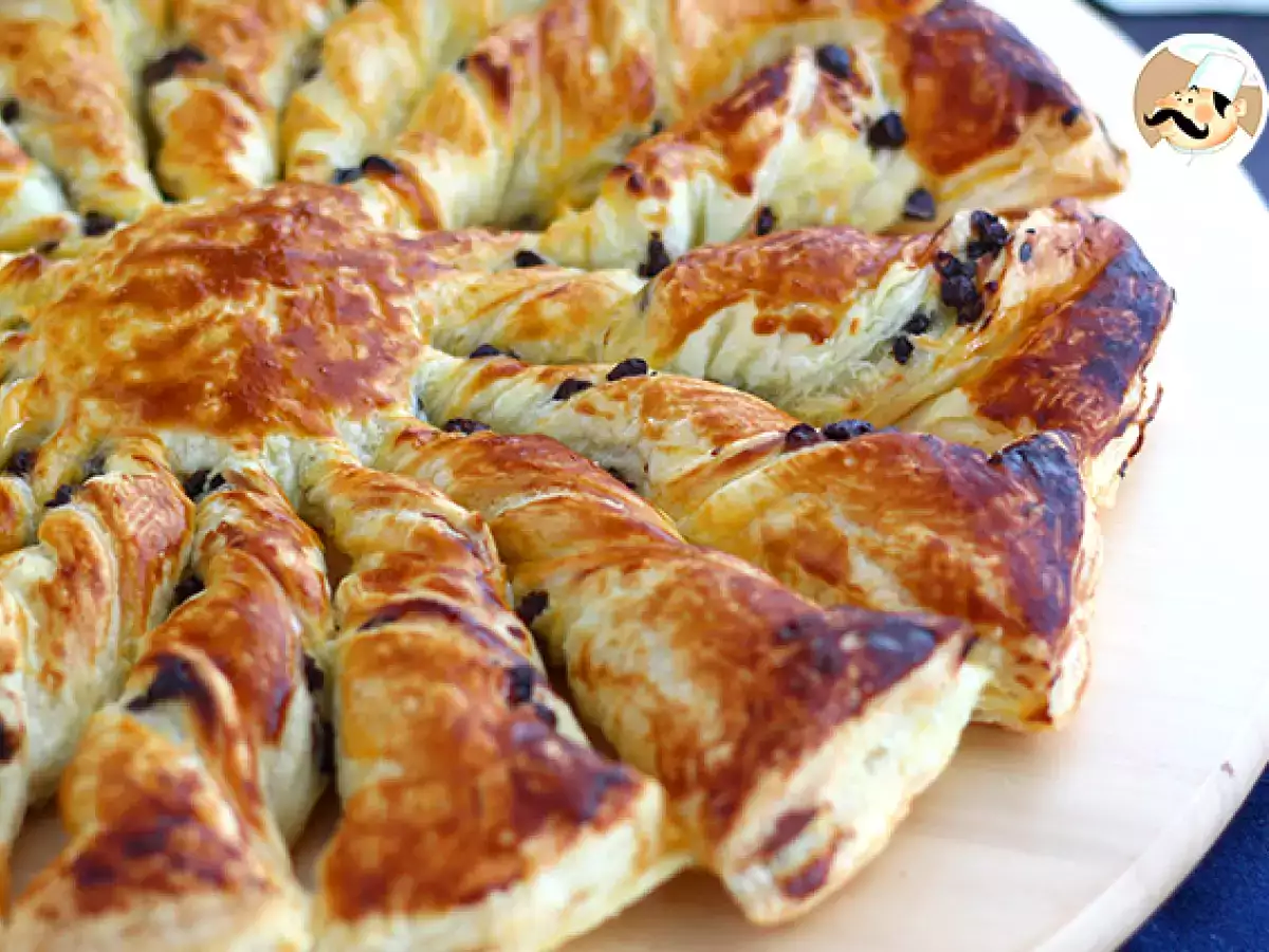 Tart sinar matahari vanila dan cokelat - foto 2