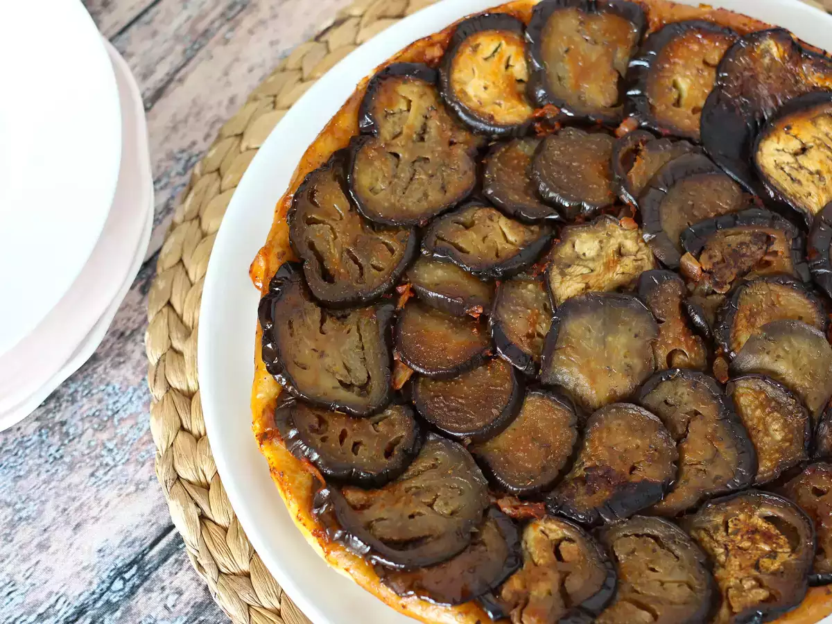 Tarte tatin terong: versi gurih yang sangat lezat! - foto 2