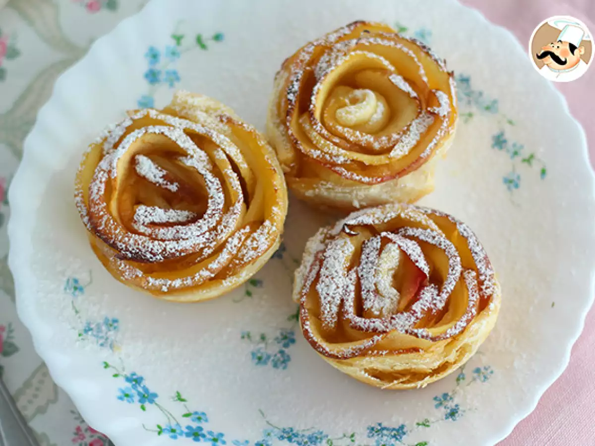 Tartlet Apel Berbentuk Bunga - foto 3