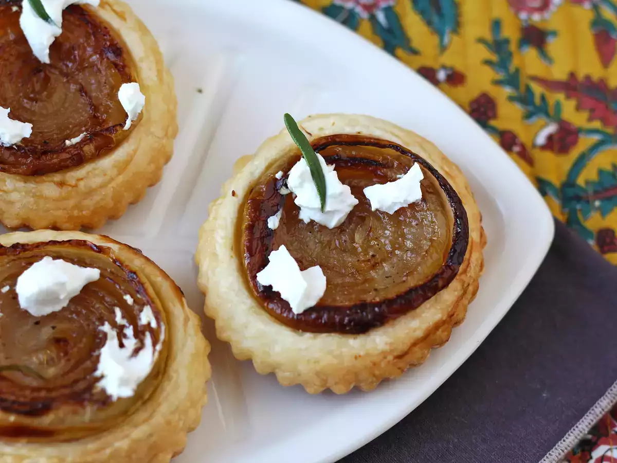 Tartlet bawang tatin - foto 3