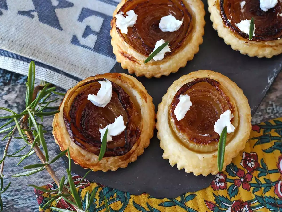 Tartlet bawang tatin - foto 4