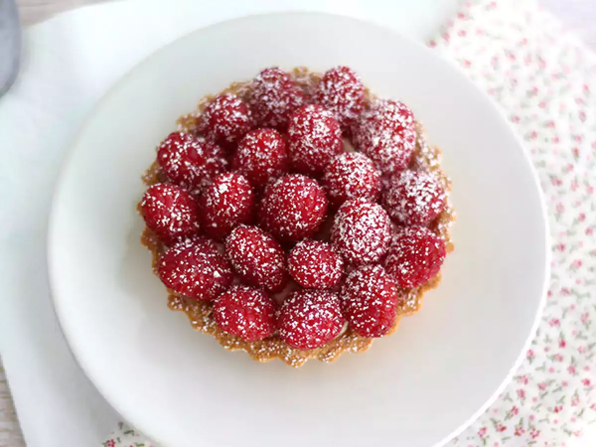 Tartlet raspberry yang cepat dan mudah - foto 2