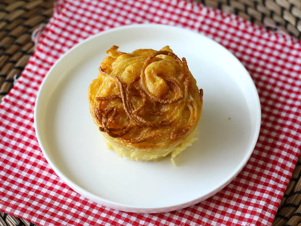 Telur Dadar Pasta dengan Air Fryer - foto 3