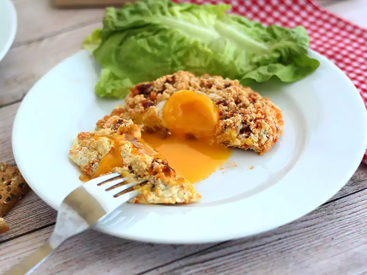 Telur keruh dengan chorizo - foto 2