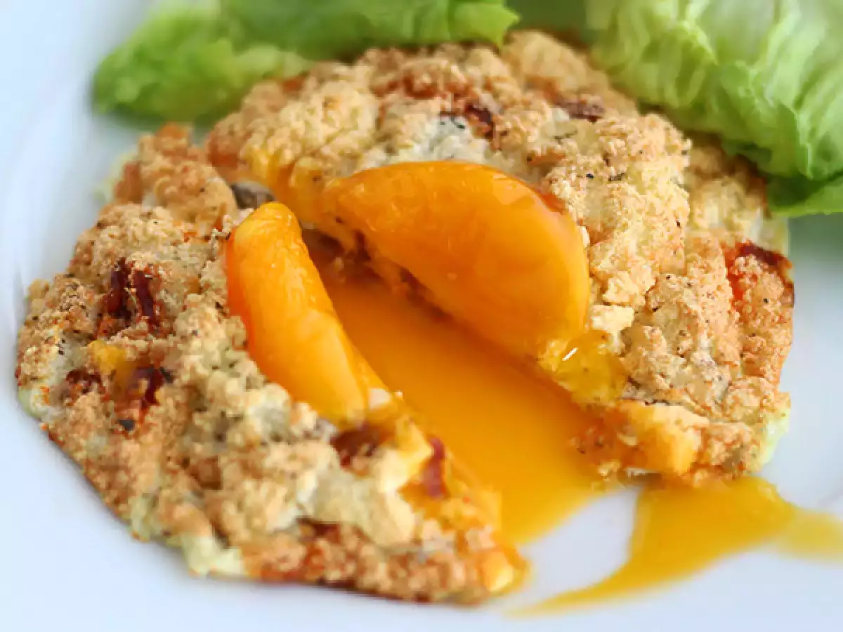 Telur keruh dengan chorizo - foto 3