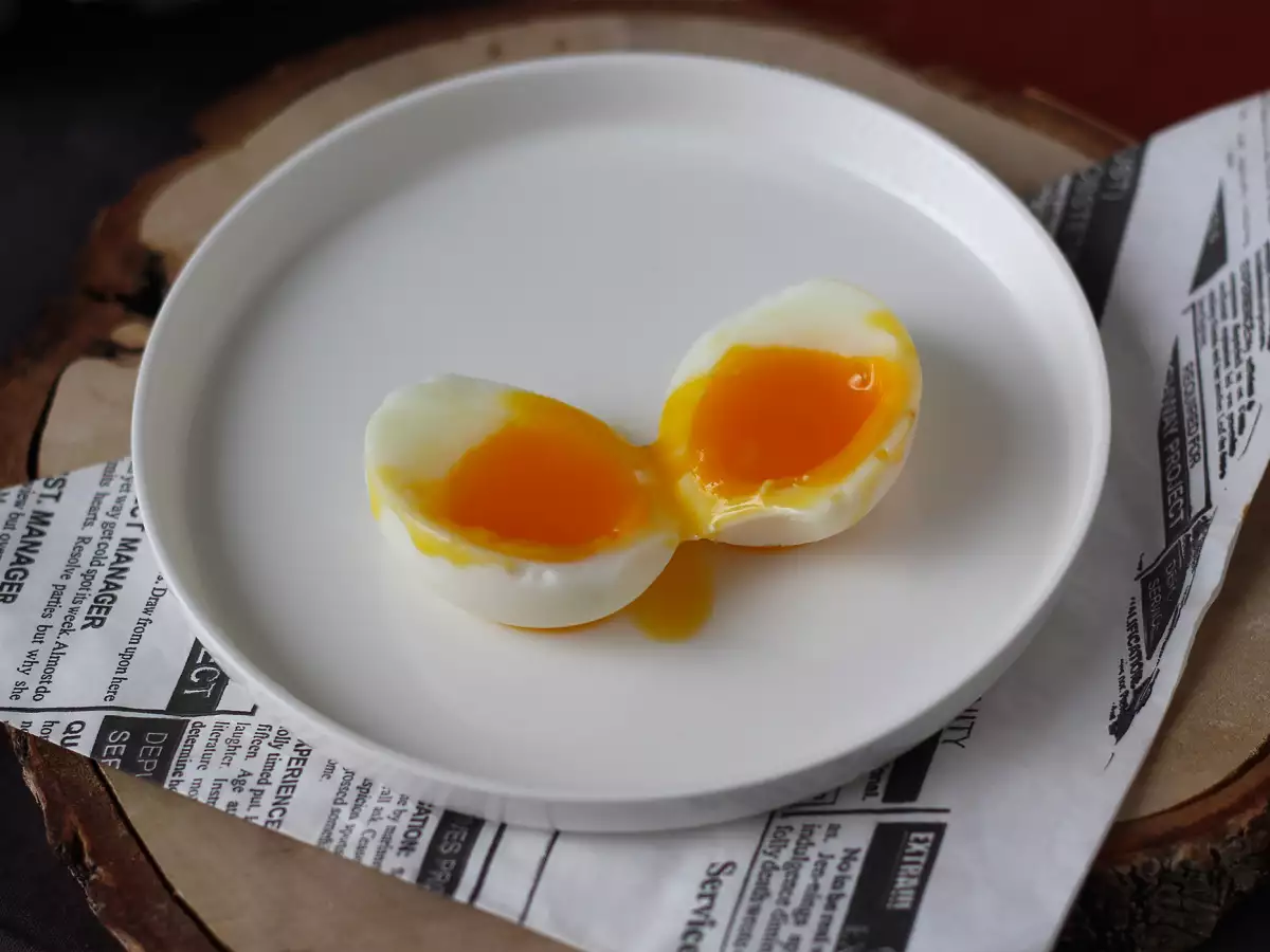 Telur rebus dengan Air Fryer, tip yang sangat mudah untuk memasak dengan sempurna! - foto 4