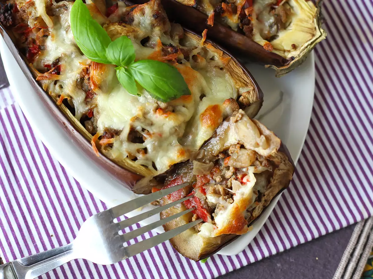 Terong Isi Mozzarella Panggang - foto 4