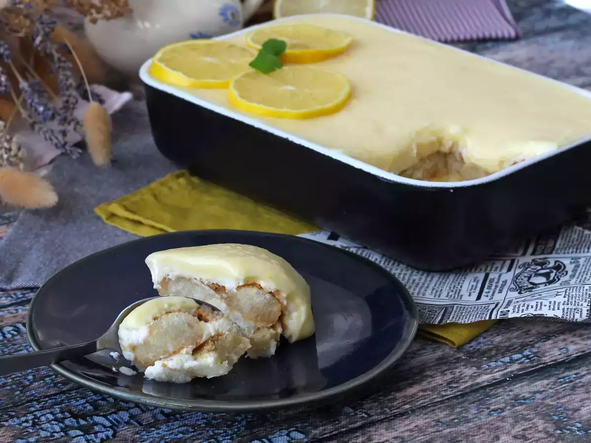 Tiramisu Lemon, Klasik dengan Sentuhan Rasa Asam Segar - foto 2