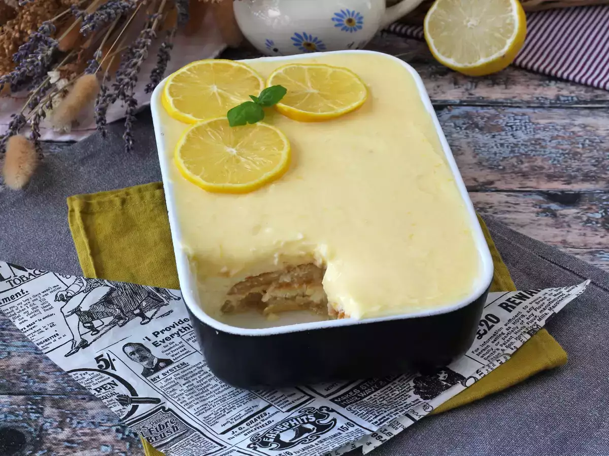 Tiramisu Lemon, Klasik dengan Sentuhan Rasa Asam Segar - foto 4