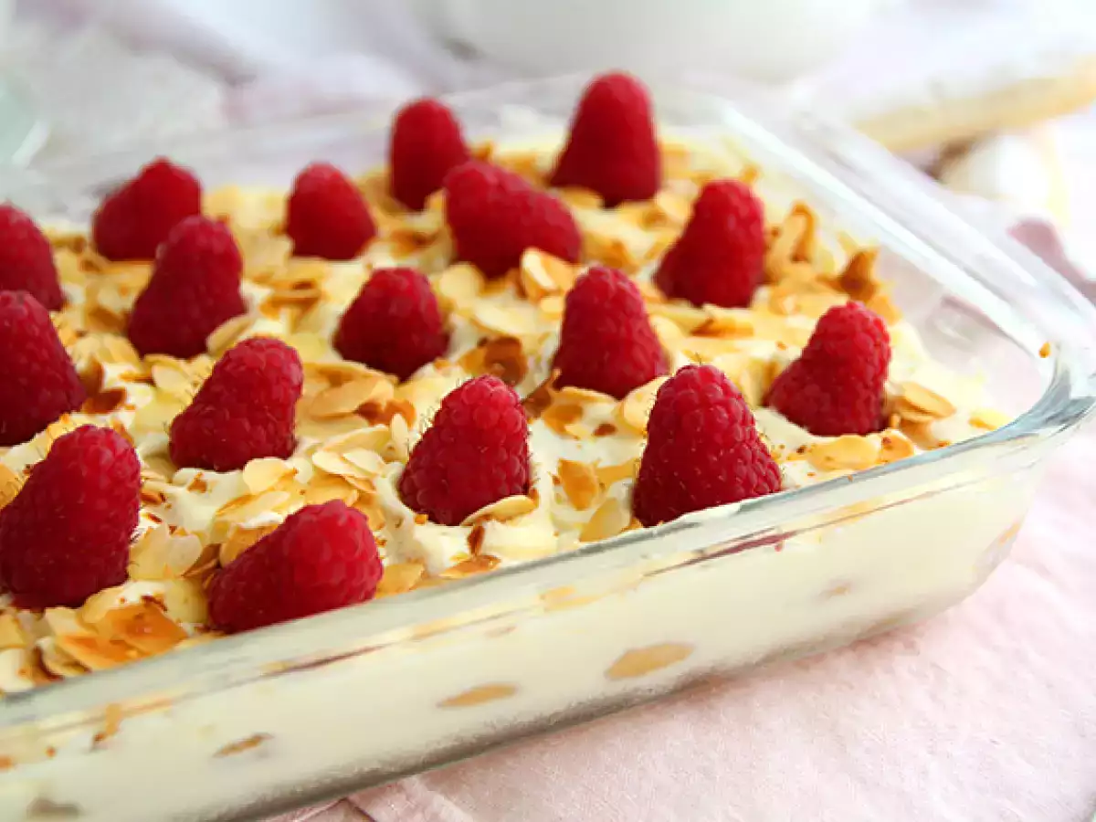 Tiramisu Rasberi yang Mudah dan Cepat - foto 3