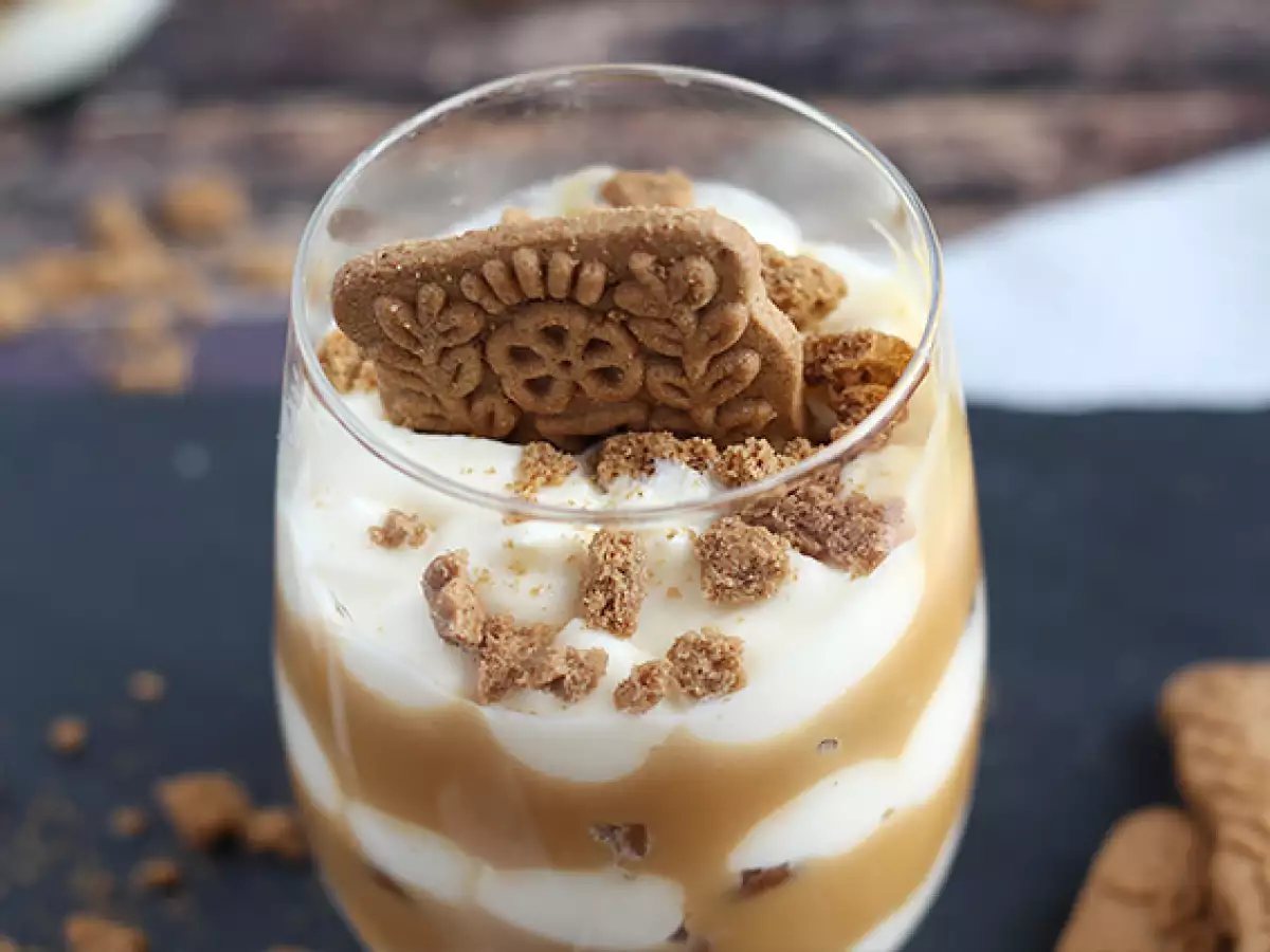 Tiramisu Speculoos dengan Karamel Mentega Asin - foto 3