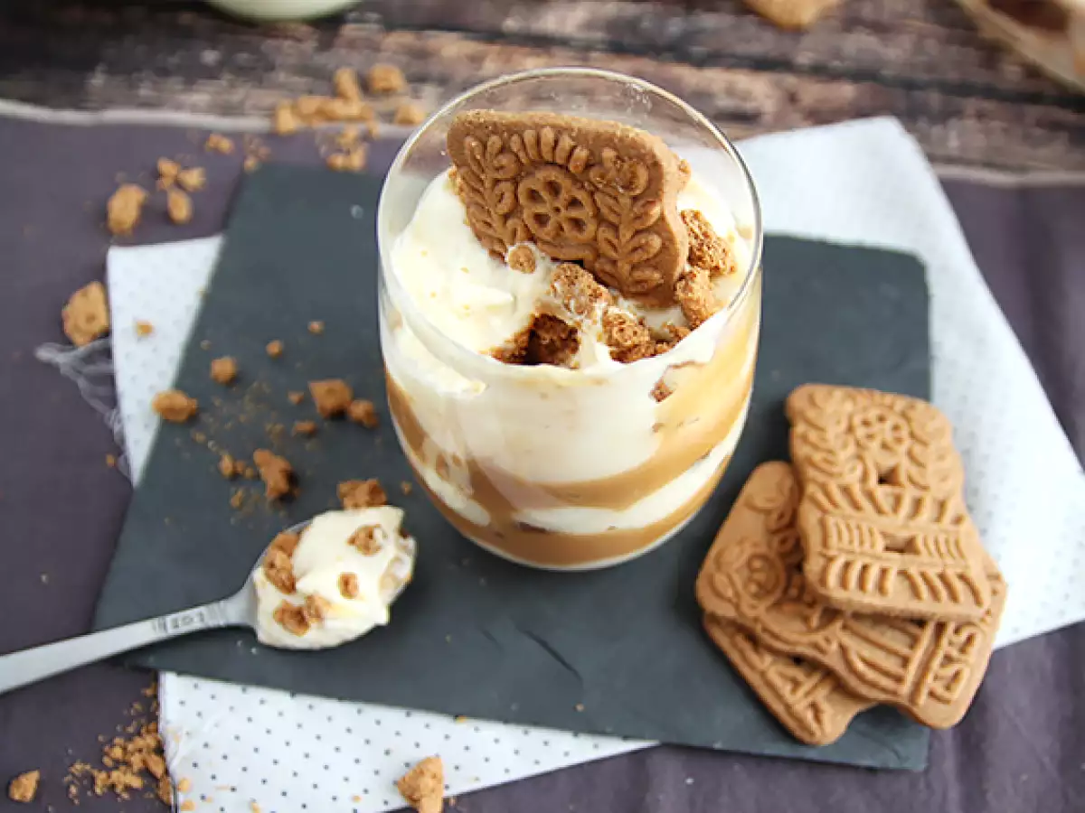 Tiramisu Speculoos dengan Karamel Mentega Asin - foto 4