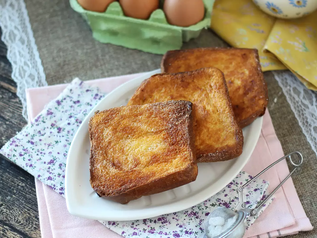Torrijas Brioche dengan Air Fryer: Tradisi yang Praktis - foto 2