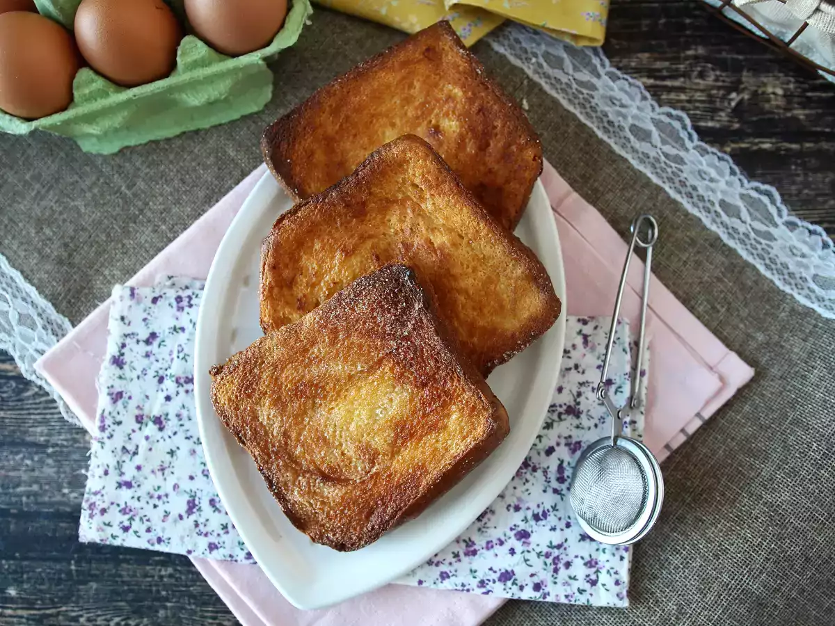 Torrijas Brioche dengan Air Fryer: Tradisi yang Praktis - foto 8