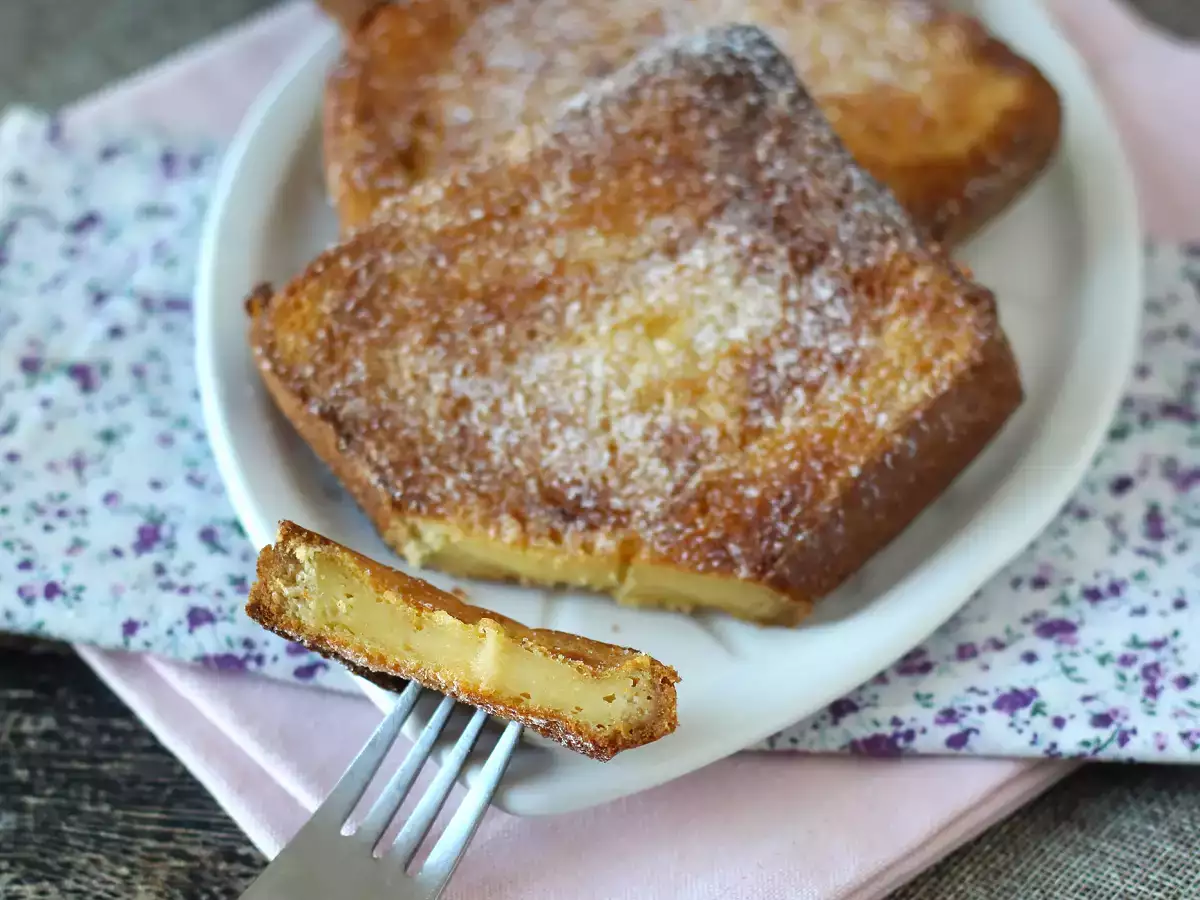 Torrijas dalam penggorengan udara dengan roti brioche, sebuah tradisi tanpa kerumitan - foto 4