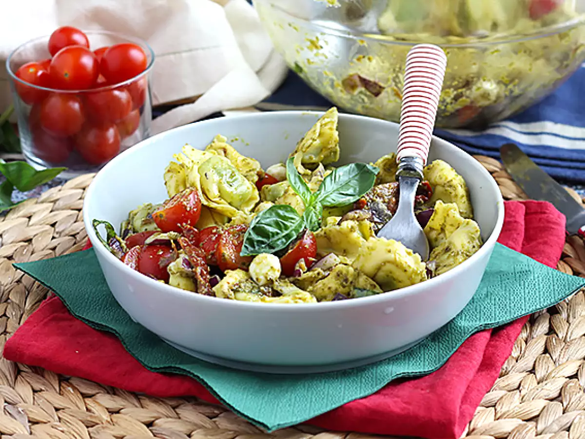 Tortellini dan salad pesto - foto 3
